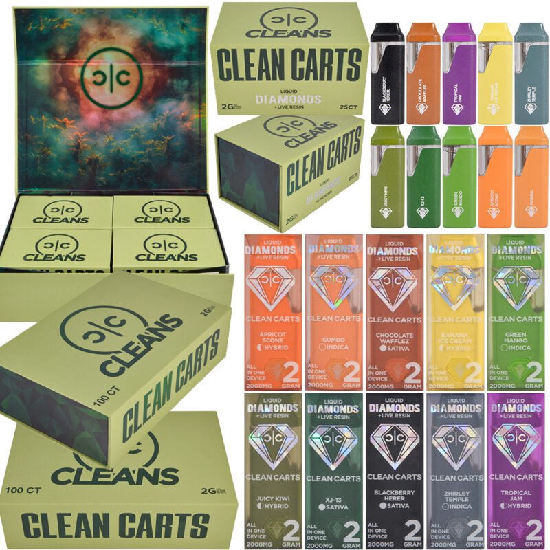 Clean carts 2g disposable vape